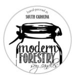 Modern Forestry Circle Logo
