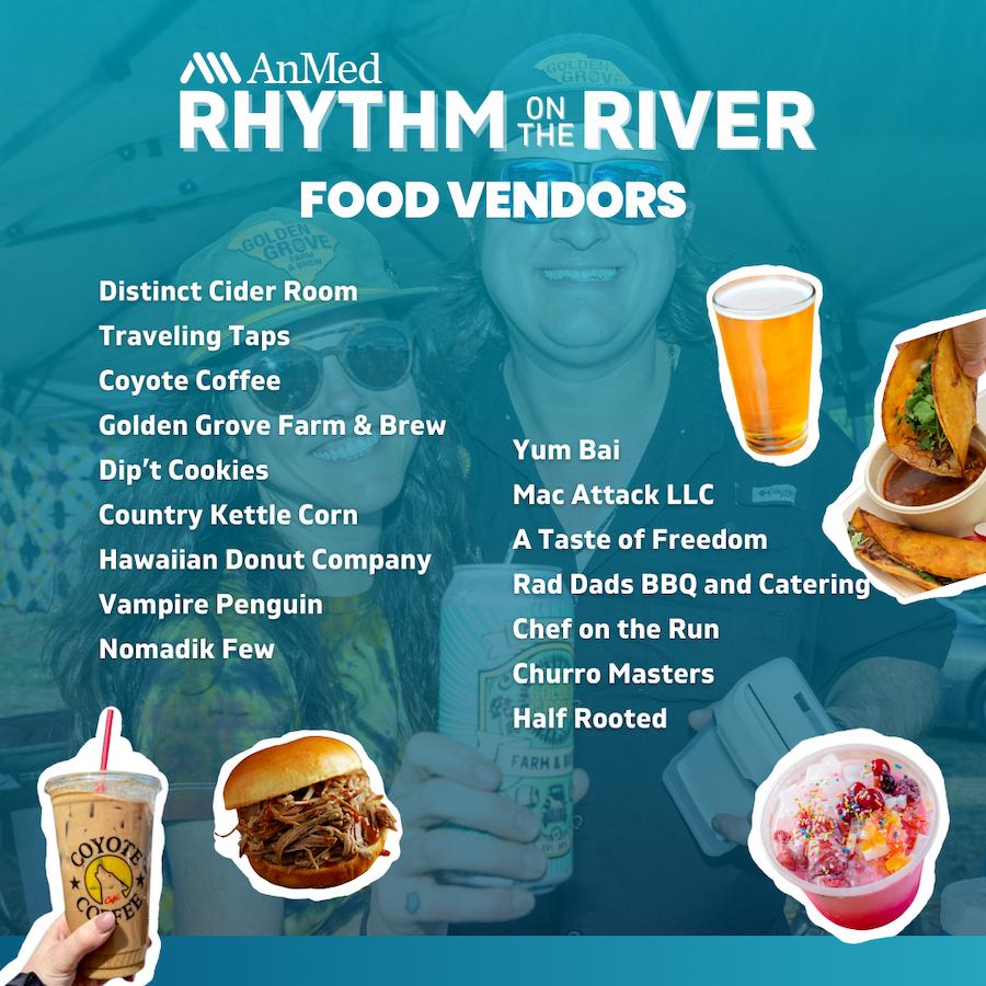Food Vendors Rhythm on the River